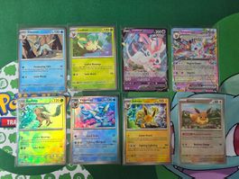 Pokemon Eevee Entwicklungen Set / Sylveon, Glaceon Englisch