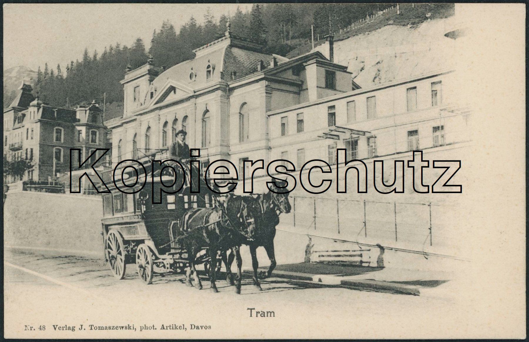 Ansichtskarten: GRS Davos - Tram - Rösslitram – Neu (gemäss Beschreibung) aus Schindellegi von Jonathan77