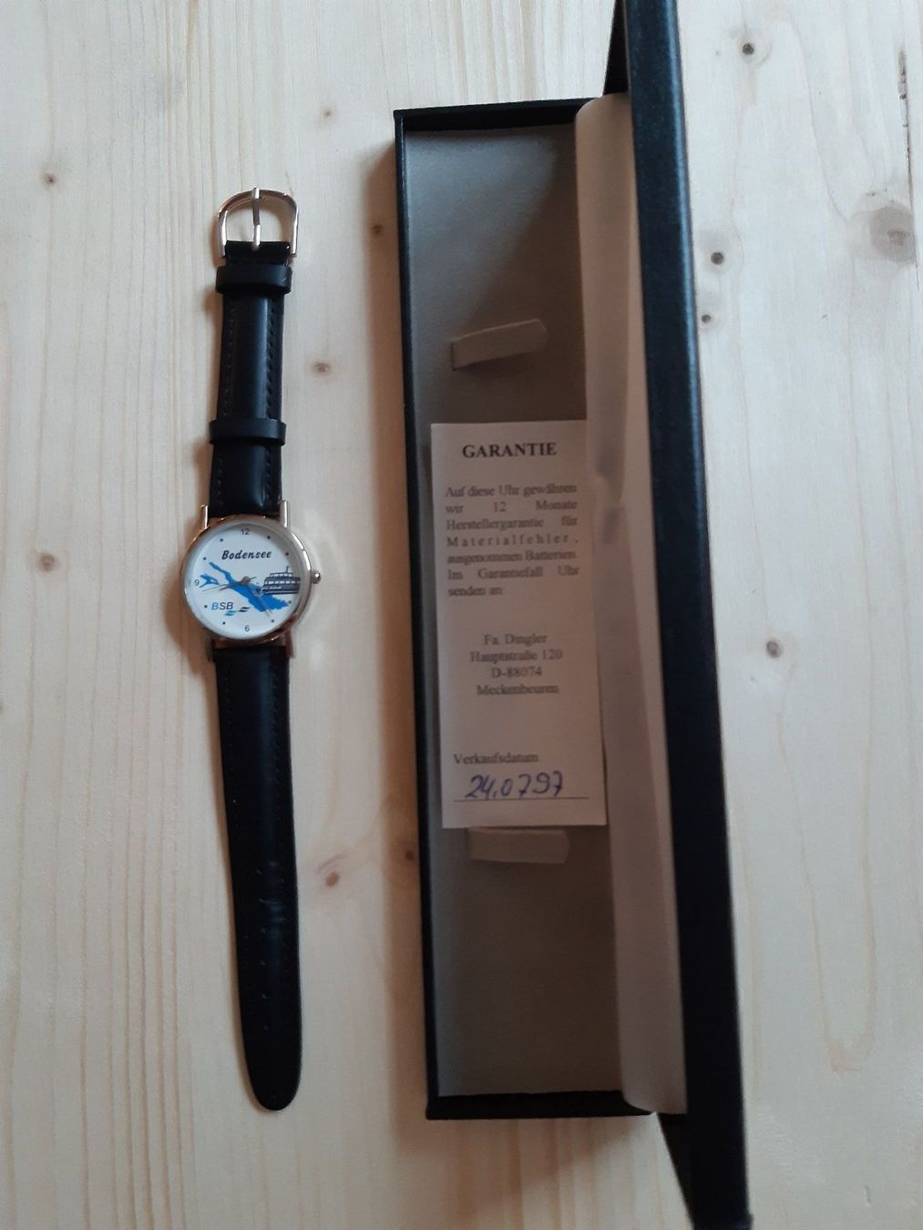 Orologi: Uhr Bodensee Schifffahrt – Nuovo e nell'imballaggio originale da Pieterlen venduto da Dyui 3