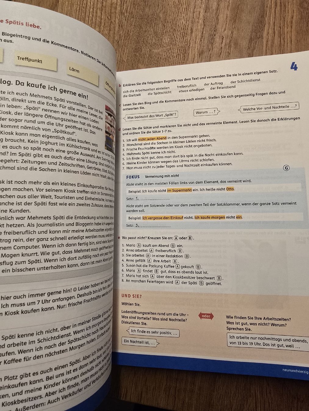 Libri: Line 1 B1/B2 Deutsch in Alltag und Beruf – Nuovo (secondo la descrizione) da Unterentfelden venduto da jul_l856 1
