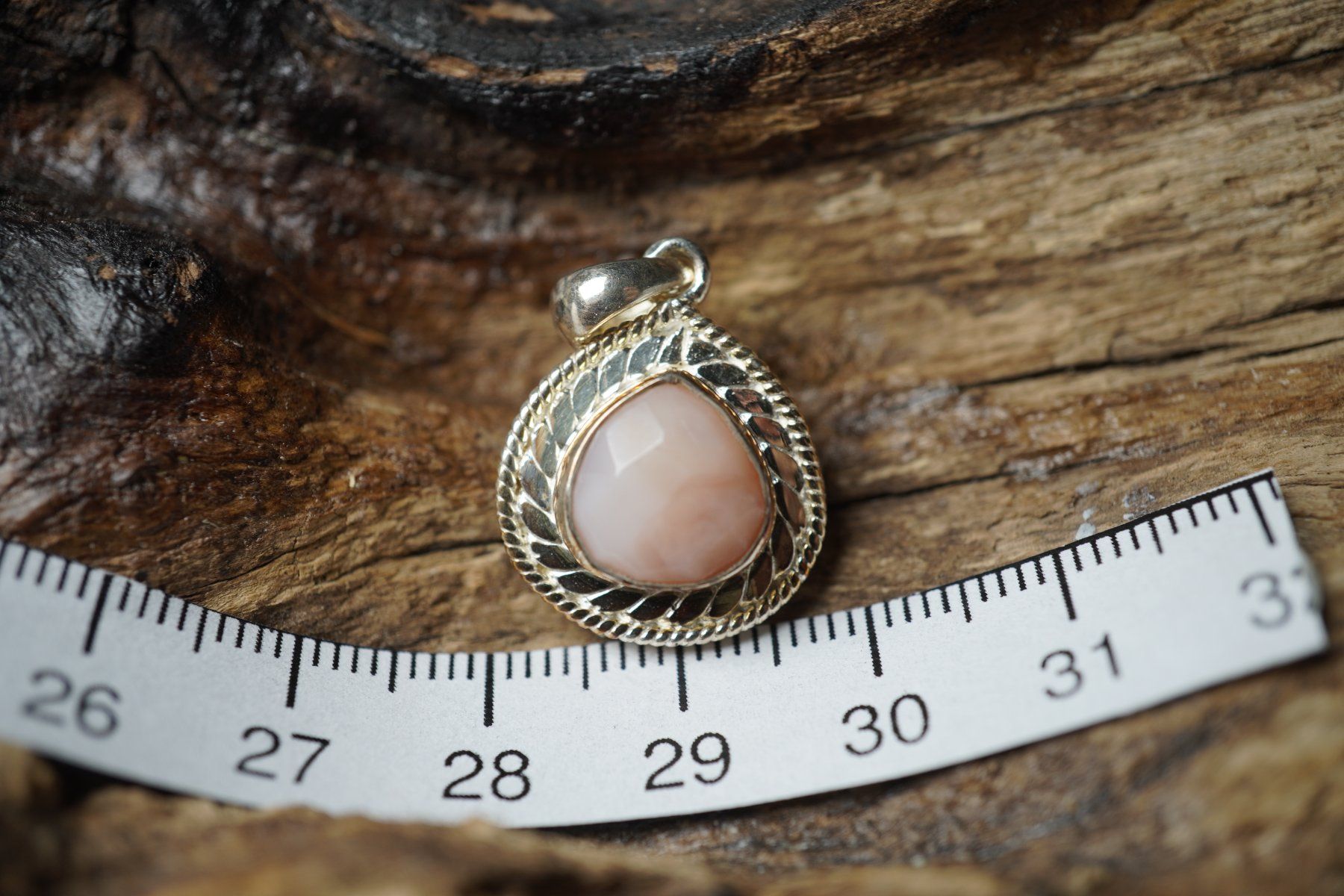 Ciondoli: Opal Rosa    Facettiert  Tropfen  Anhänger   925 Silber – Nuovo e nell'imballaggio originale da Balgach venduto da top_silver 4