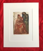 Salvador Dali     DANTE   Fegefeuer, 31  "Dantes Beichte"