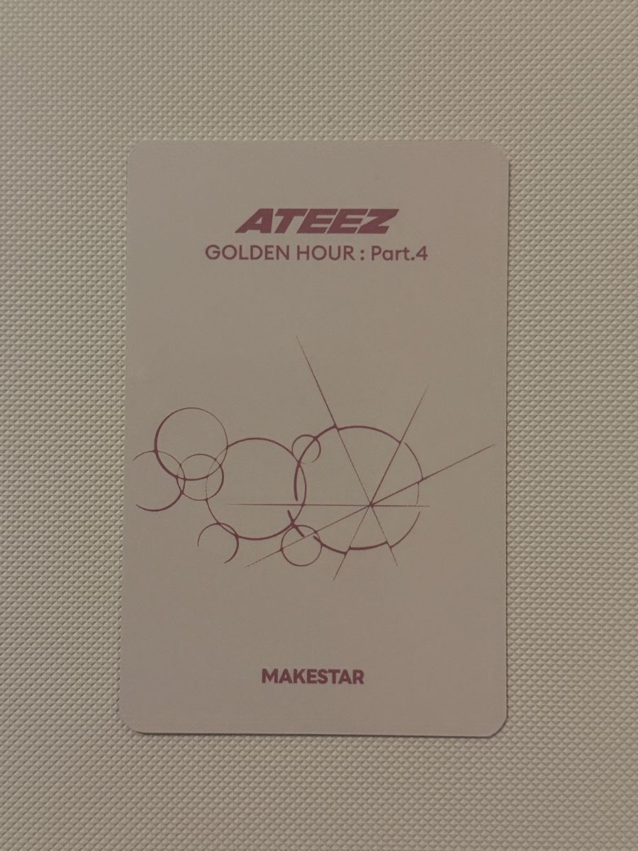 Carte collezionabili: ateez wooyoung photocard  – Usato da Figino venduto da 1024sells 1
