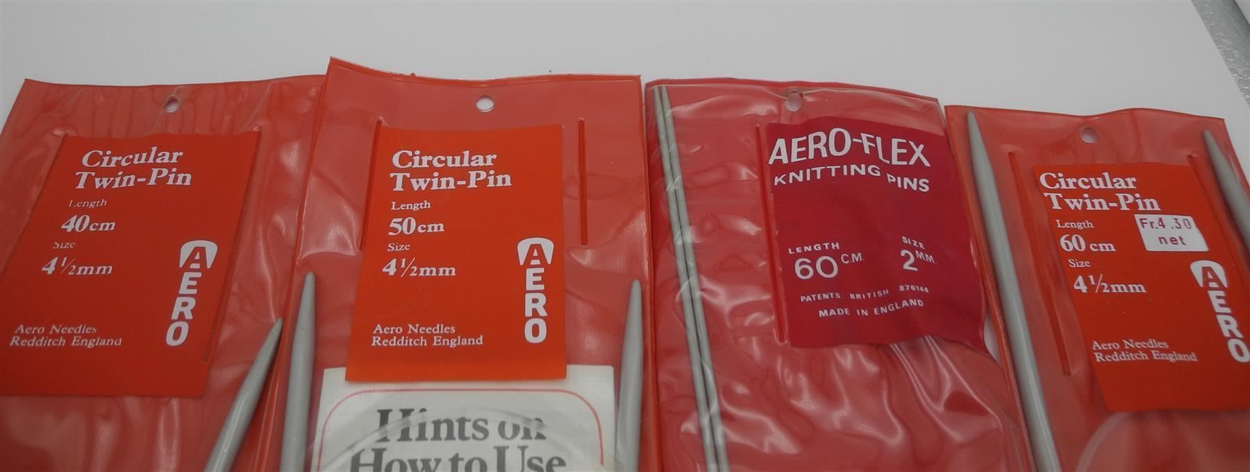 Ferri: 5 Stricknadeln + 2 Häckel, Nr. e33 – Nuovo e nell'imballaggio originale da Kottwil venduto da Crazyrolf 1