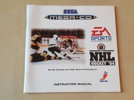 Anleitung NHL Hockey 94 Sega Mega CD Deutsch