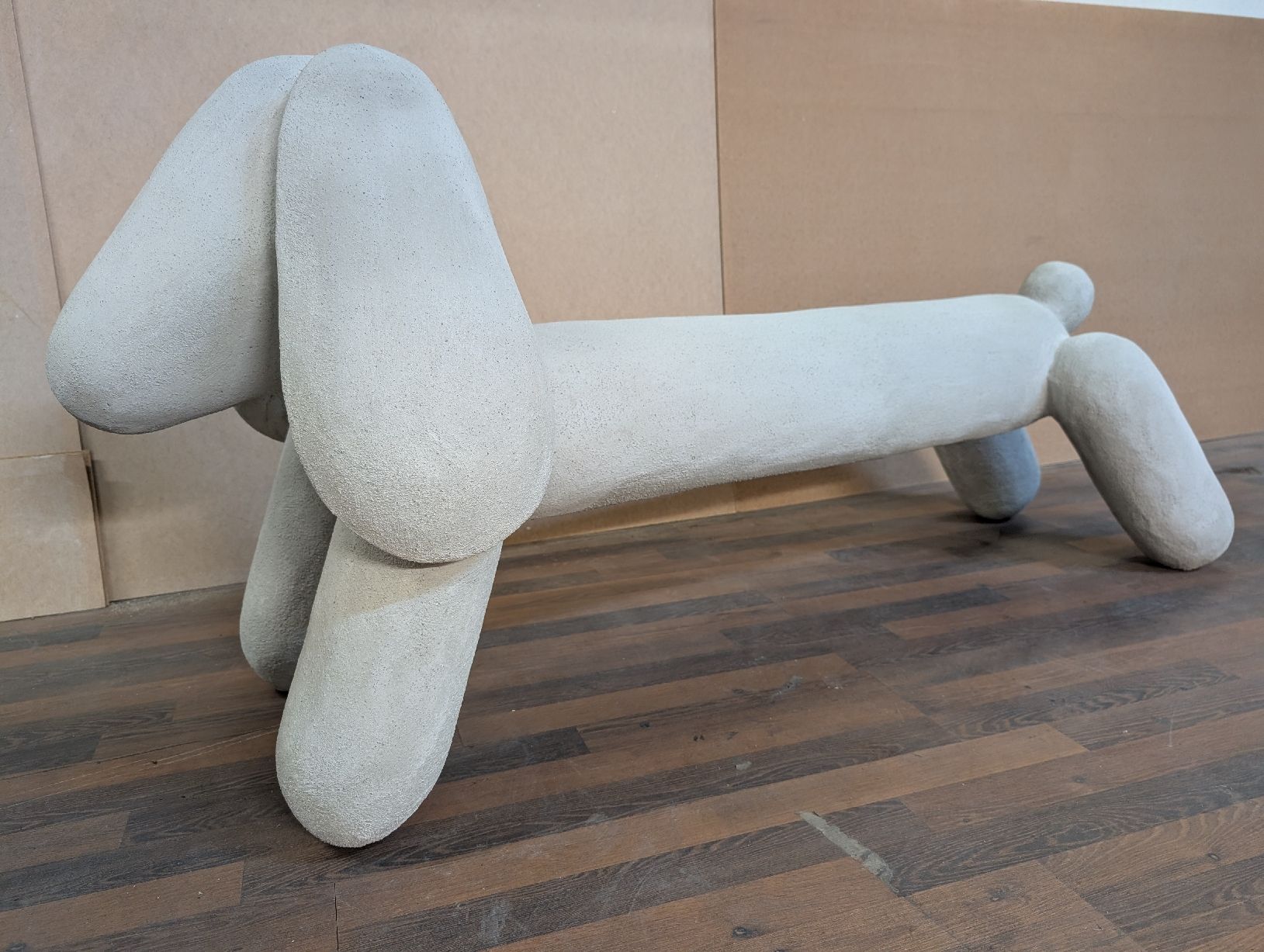 Panchine: Banc en forme de chien en béton – Nuovo (secondo la descrizione) da Grand-Lancy venduto da Mariogo1 3