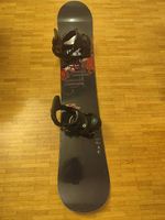 Palmer Snowboard 147 cm inkl. Burton-Bindungen + Boardtasche