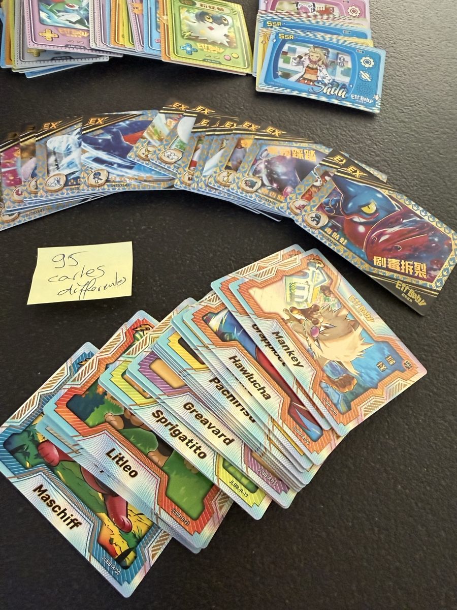Pokémon Carte collezionabili: Pokémon - Eif-Baby 2 !  95 cartes différentes – Nuovo (secondo la descrizione) da Uvrier venduto da sauma85 2