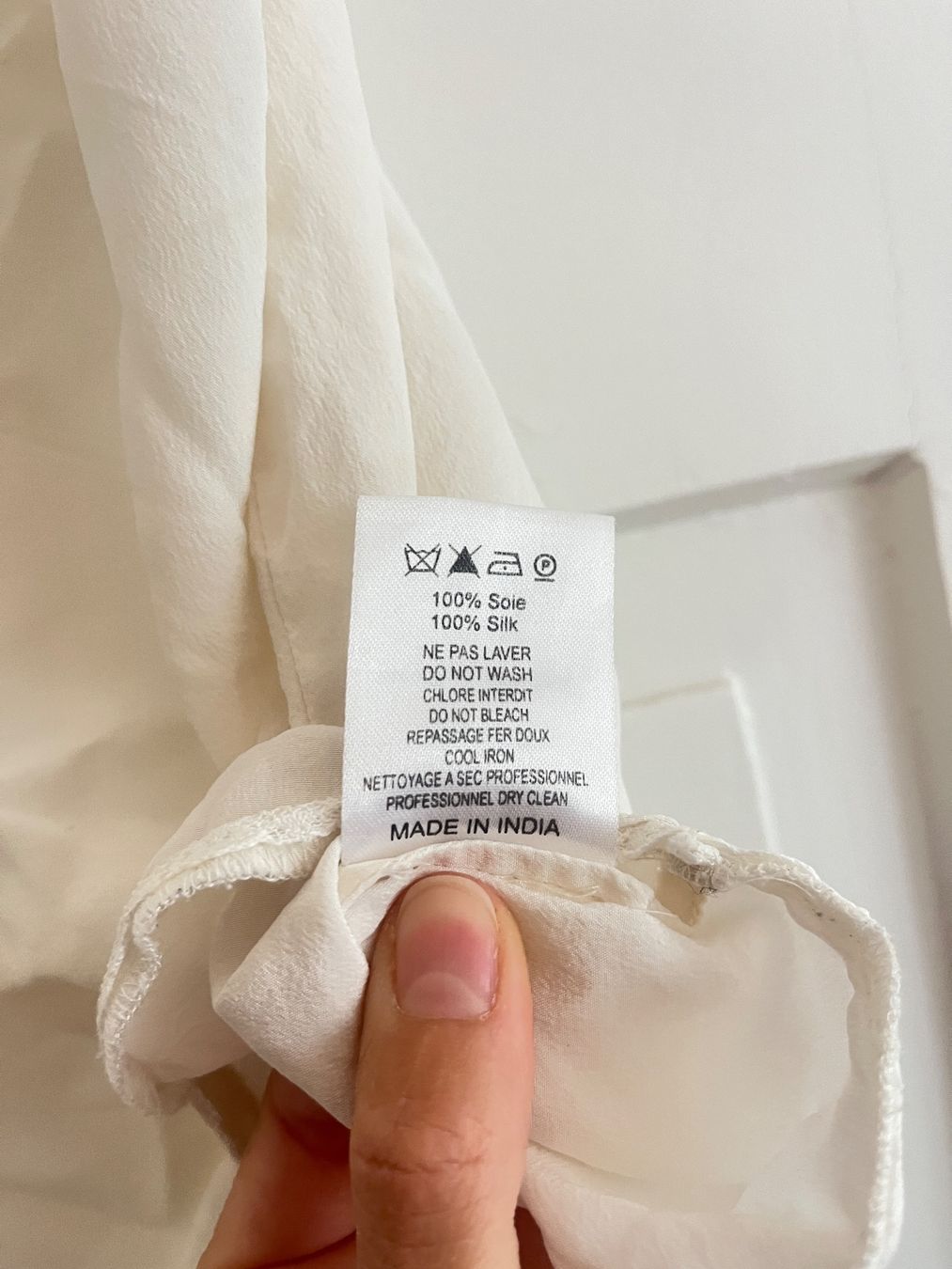 Tops: Bella Jones Top weiss 100% Seide – Gebraucht aus Zürich von bretxo 4