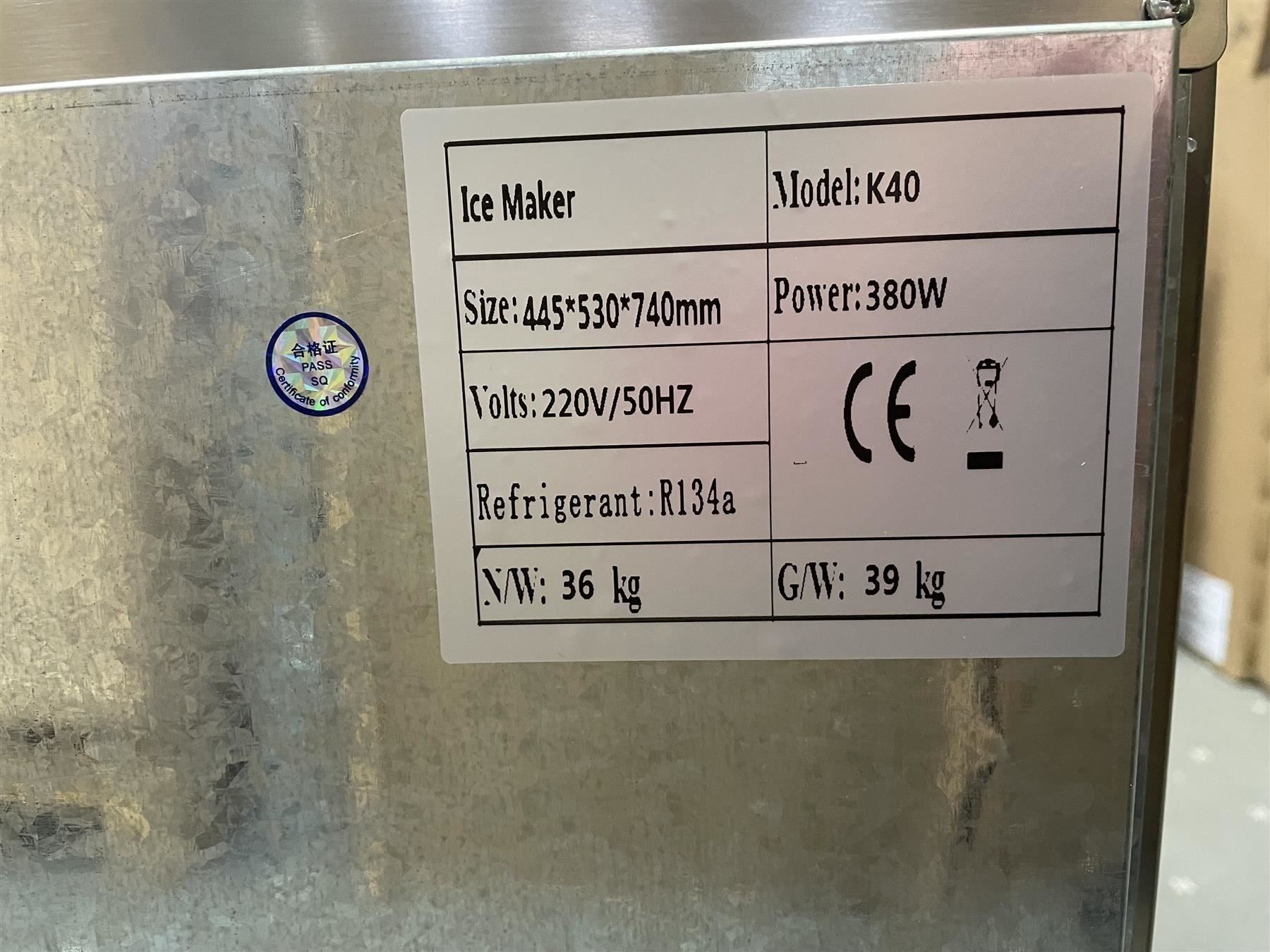 Küchengeräte: Eiswürfel Maschine – Neu und originalverpackt aus Hombrechtikon von SPS-Liquidationen 4