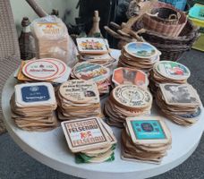 Bierdeckel Sammlung verschiedene Marken guter Zustand