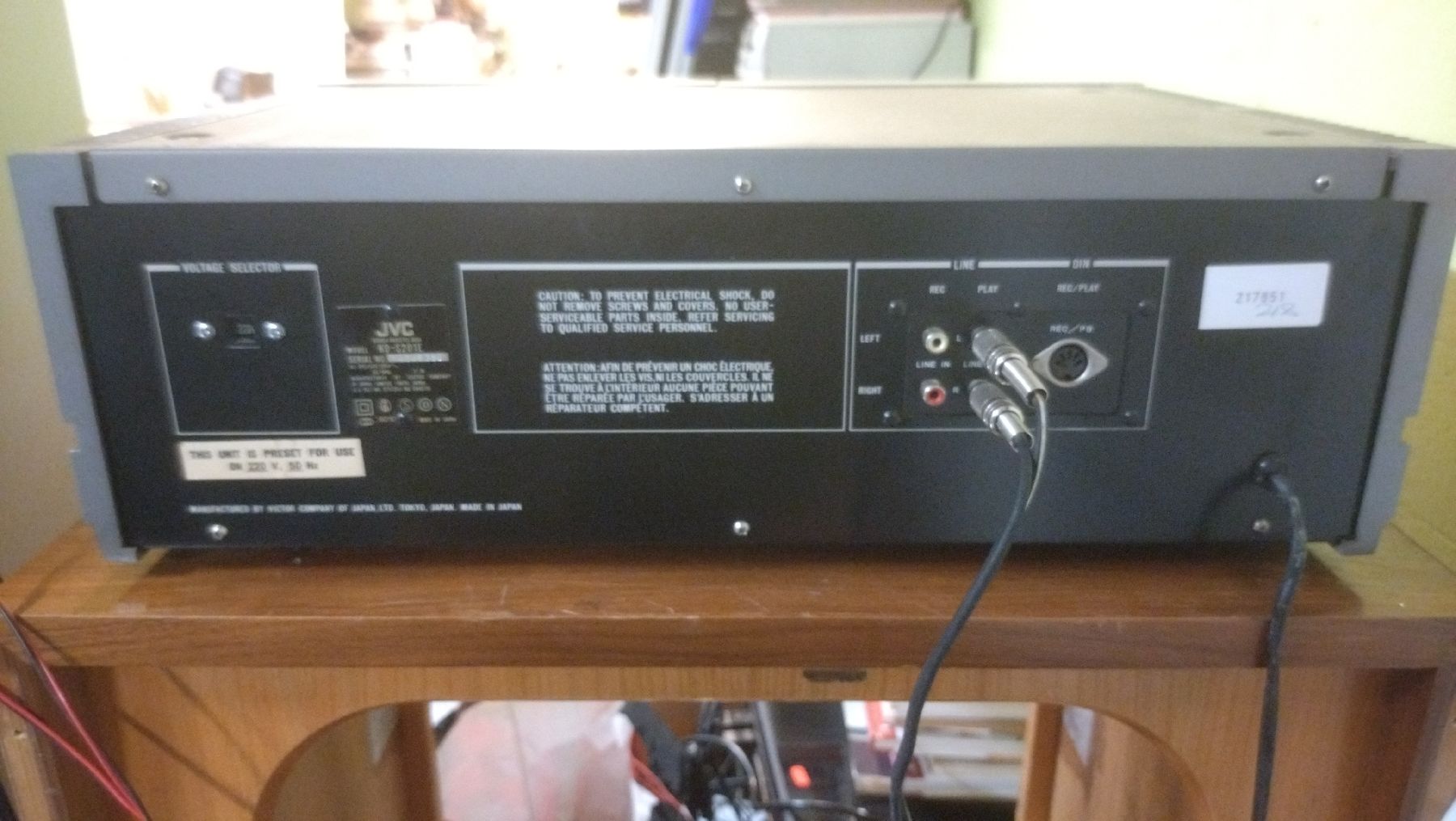 JVC Registratori: Deck à Cassettes JVC KD-S201E vintage – Usato da Farvagny-le-Grand venduto da LaCaverne 4