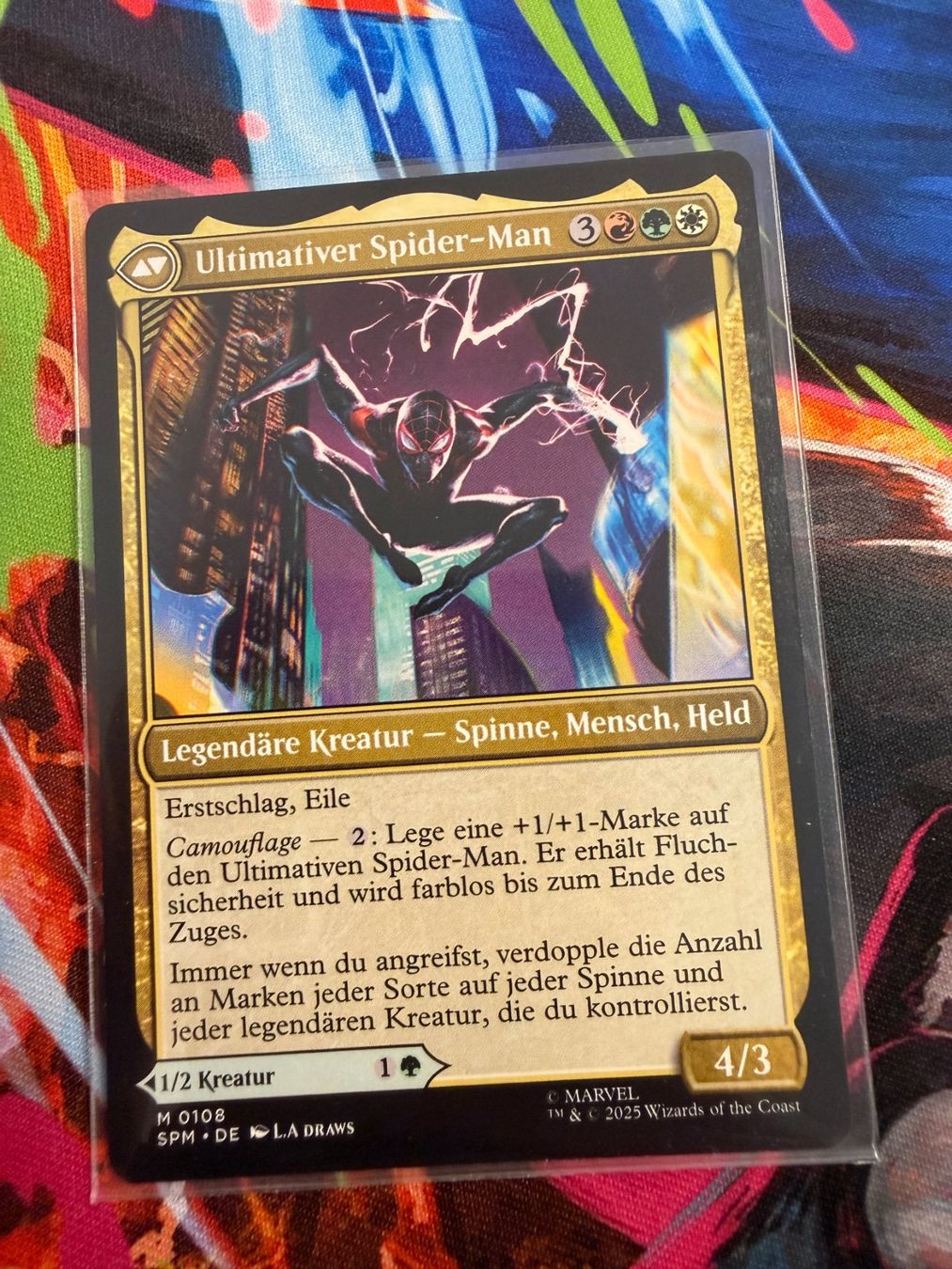 Magic The Gathering Carte collezionabili: Miles Morales // Ultimativer Spider-Man - SPM - Magic – Nuovo (secondo la descrizione) da Bülach venduto da Pfrenzel 1