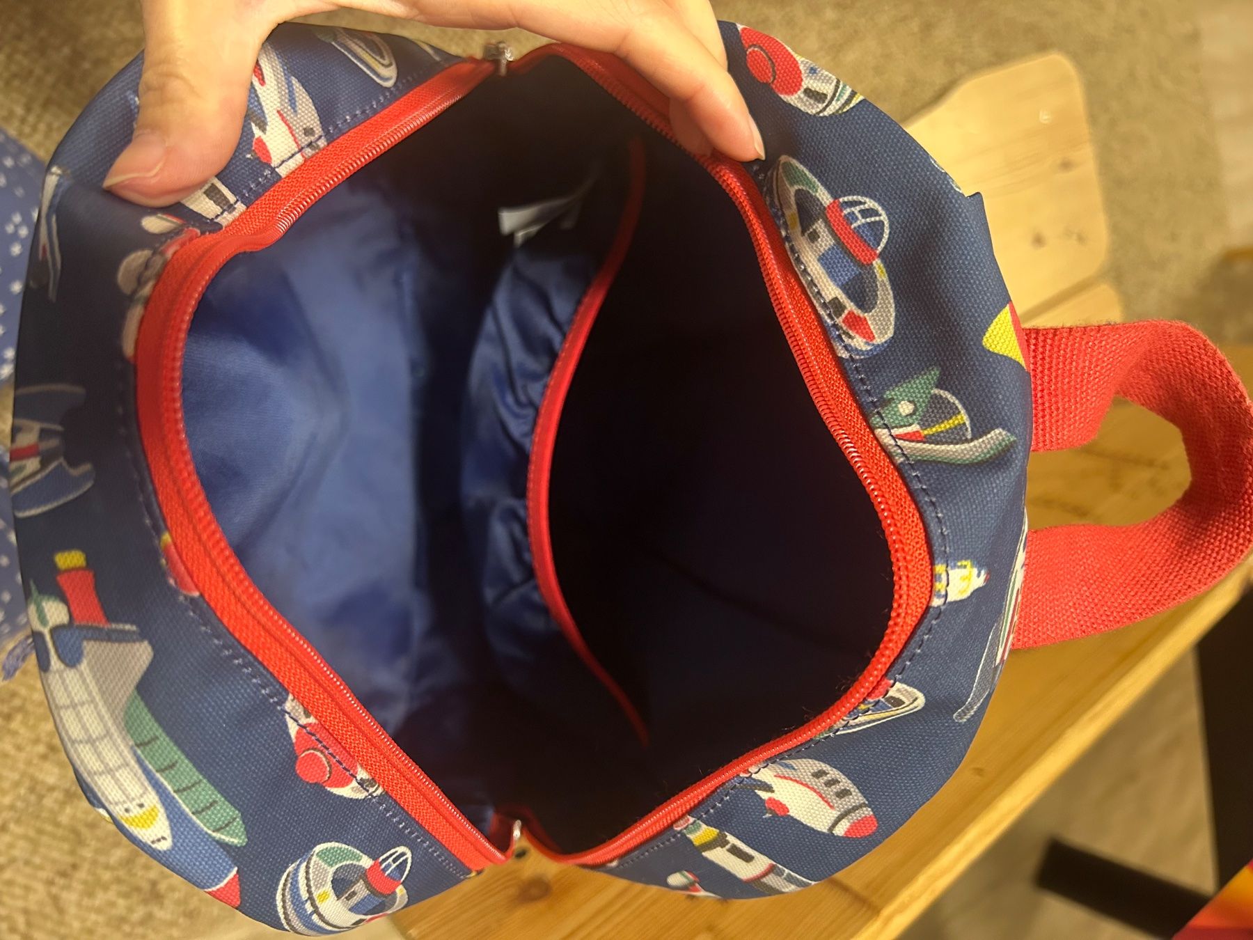 Borse & Zaini: Cath Kidston Kids Rucksack Space, Weltall – Usato da Muttenz venduto da smile62 3