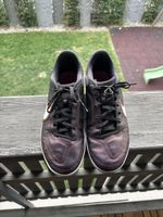 Fussballschuhe Nike Tiempo dunkelviolett gebraucht