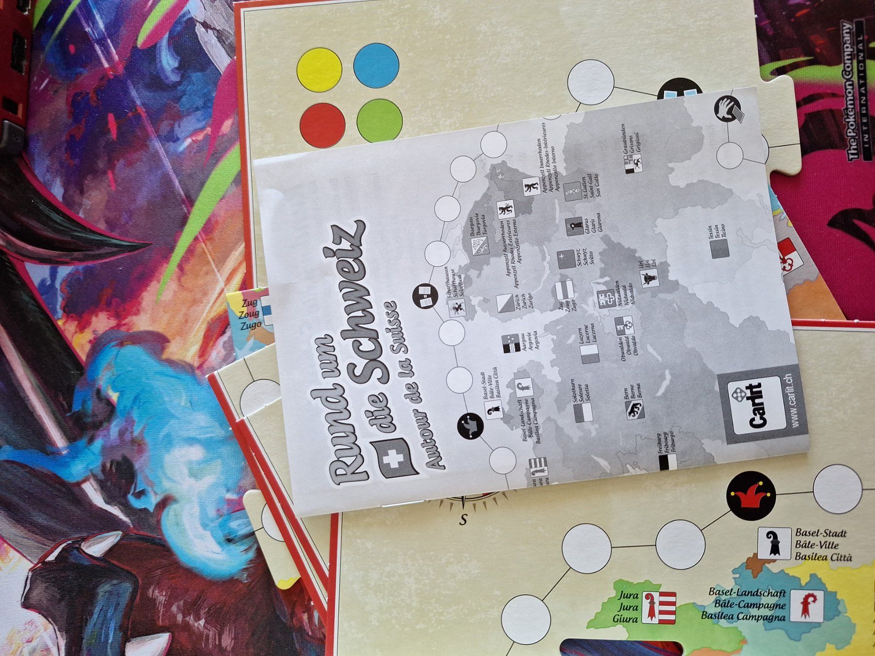 Giochi: Rund um die Schweiz - Brettspiel – Usato da Altstätten SG venduto da GGsGameshop 2