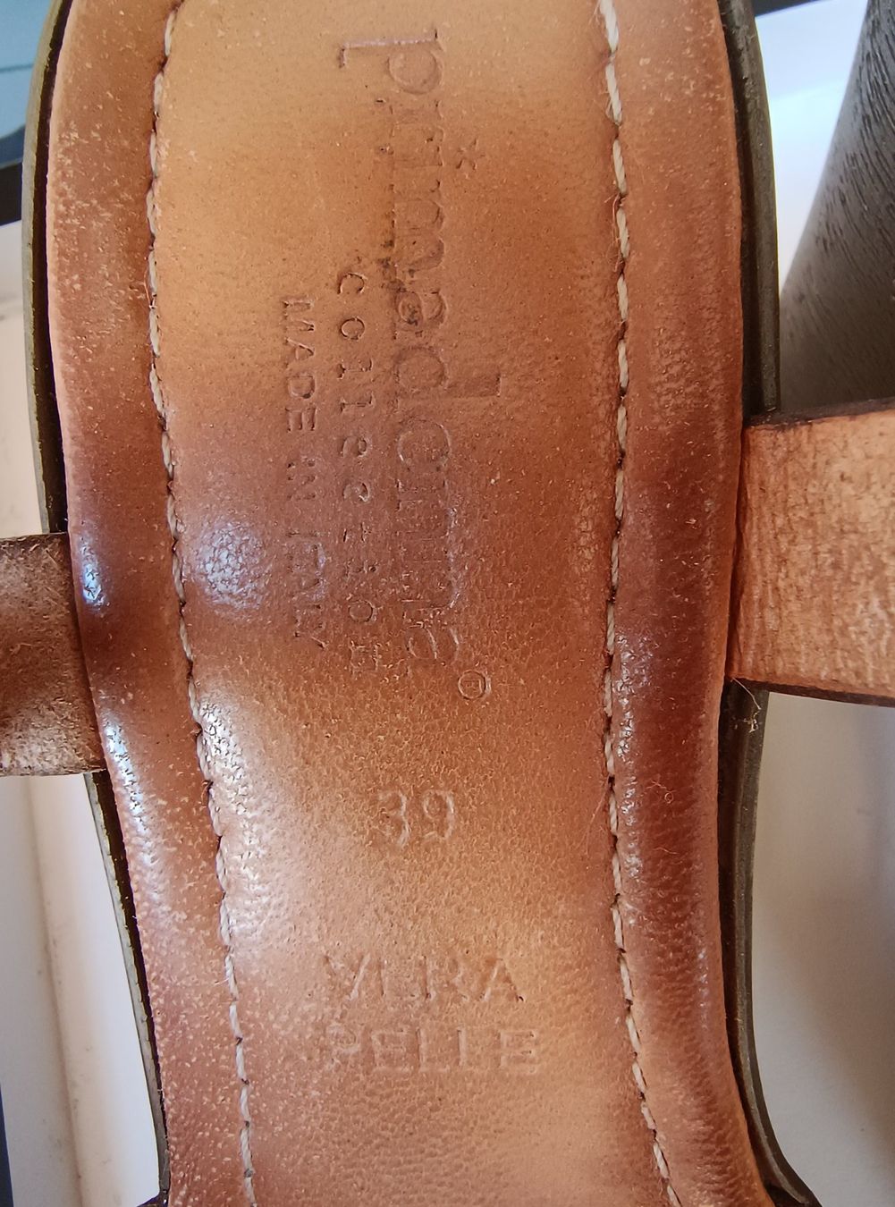 Damenschuhe: Sandales compensées Primadonna Collection en cuir T39 – Neu (gemäss Beschreibung) aus Genève von Brachiopode 4