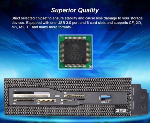 Hub & Switch: Kartenleser 5,25 "Interner Multi – Nuovo e nell'imballaggio originale da Unterägeri venduto da RmOnline 5
