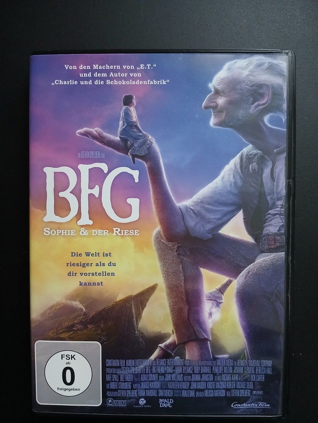 Tutti i DVDs: DVD BFG Sophie & der Riese – Usato da Montlingen venduto da Mabesi