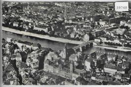 Flugaufnahme Swissair Basel