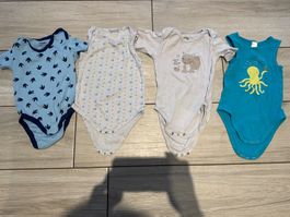Sommer Bodys Junge 98 und 98/104 , 4 Stück