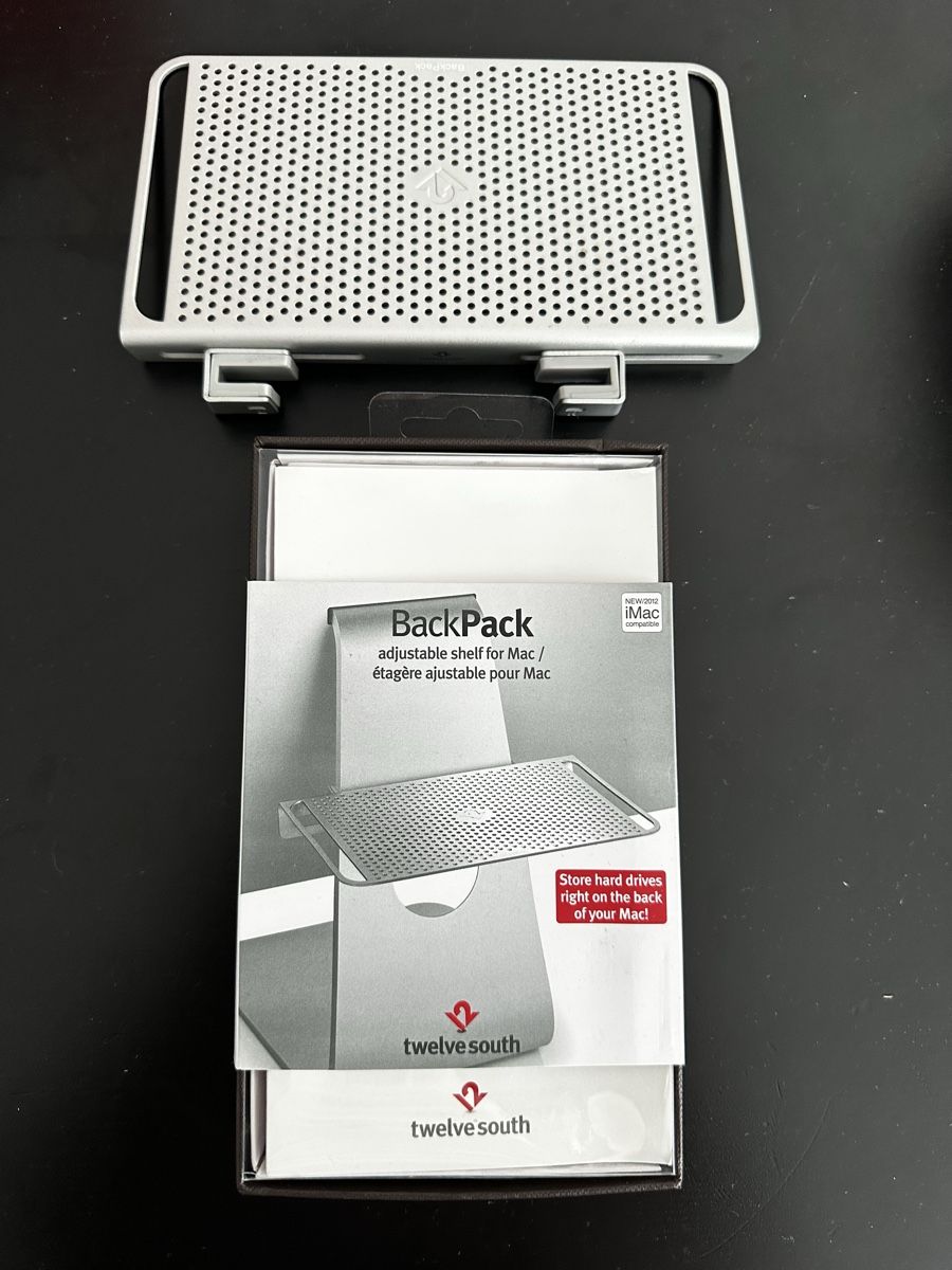 Wandhalterungen: Twelve South BackPack iMac Ablage, Top Zustand! – Gebraucht aus Suhr von eeela01