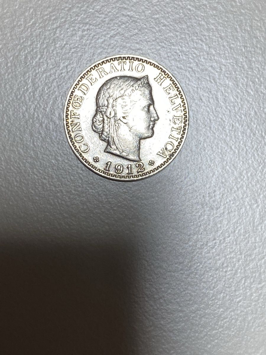 Alle Münzen: CHF 0.20 - 1912 – Gebraucht aus Payerne von Mike1682