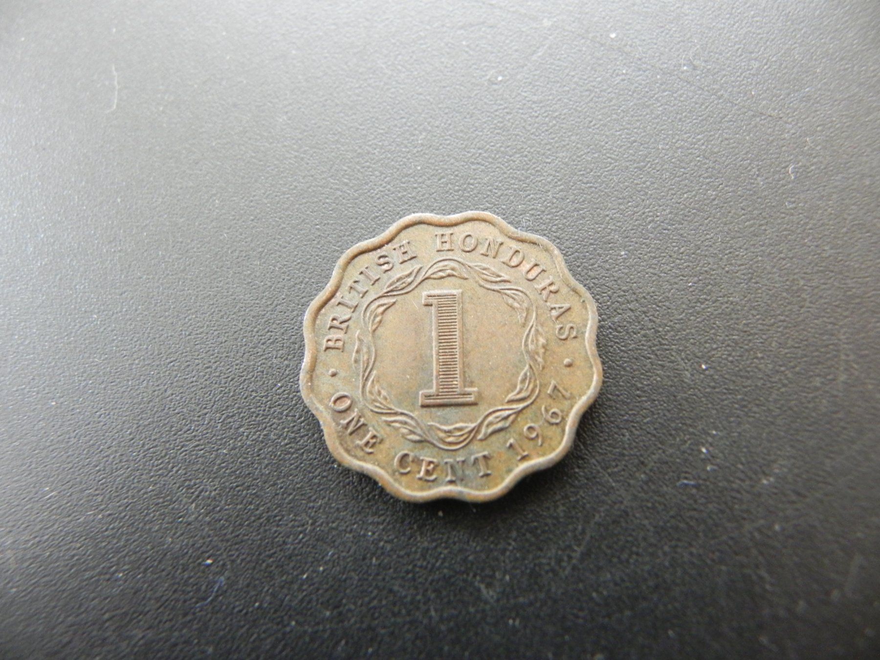 Alle Münzen: British Honduras 1 Cent 1967 – Gebraucht aus Biel/Bienne von Gogolozi