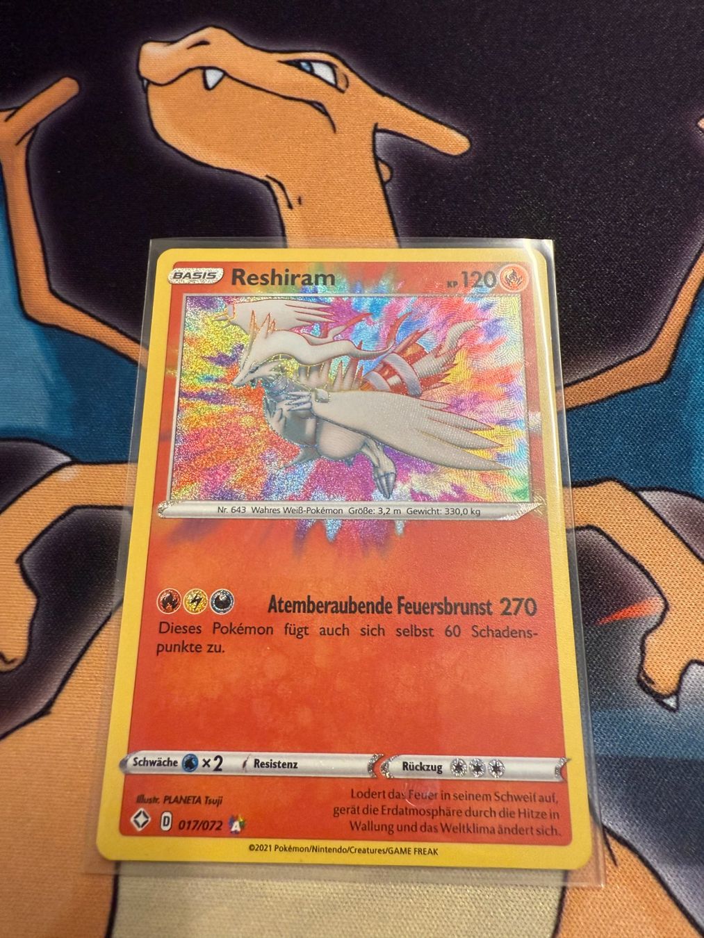 Pokémon Carte collezionabili: Reshiram (SHF 17) - DE - Glänzendes Schicksal – Nuovo (secondo la descrizione) da Bülach venduto da Pfrenzel