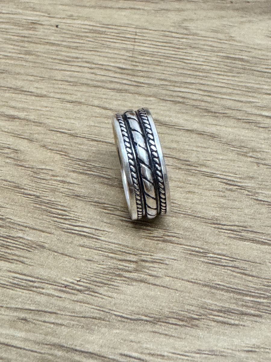 Ringe: 925 Silber Ringe mit Flechtmuster – Gebraucht aus Untersiggenthal von Dilosh.ch 2