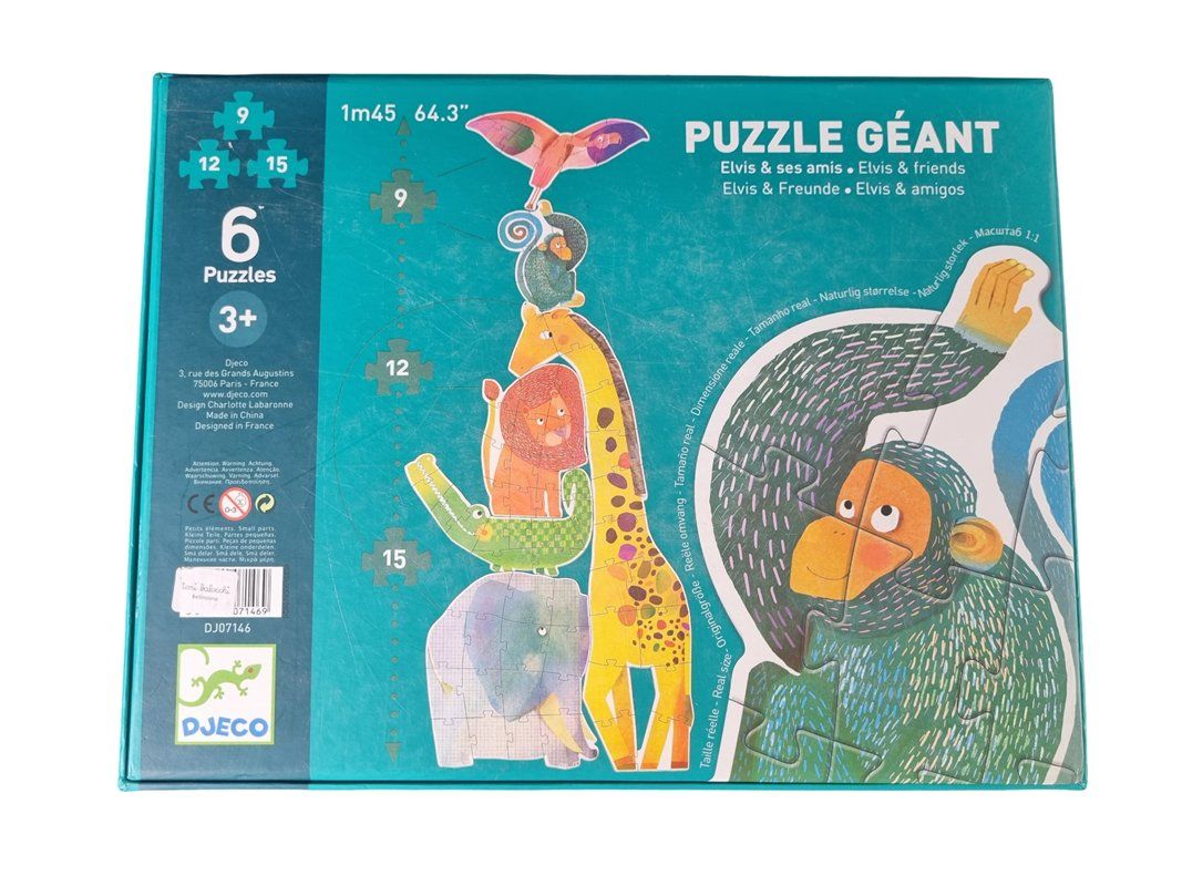 Djeco Puzzle: Djeco puzzle Elvis & Friends – Usato da Wangen b. Olten venduto da Restwert_Wangen 1
