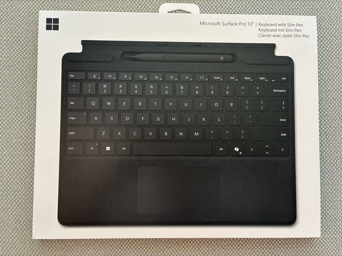 Microsoft Tastiere: Microsoft Surface Pro 13" Keyboard mit Slim Pen - NEU & OVP – Nuovo e nell'imballaggio originale da Zürich venduto da Sylvie0011