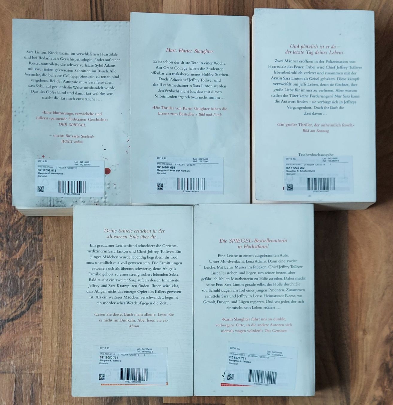 Bücher: Bücher von Karin Slaughter – Gebraucht aus Steckborn von Quo7 1