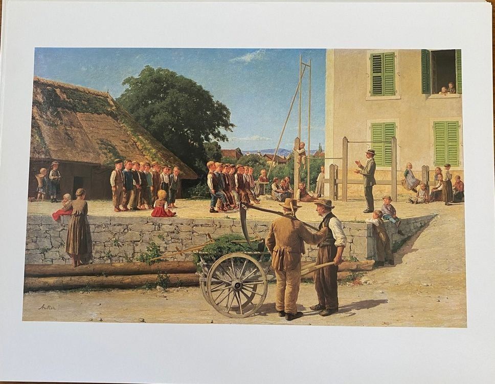 Foto & Immagini: 27 Farbreproduktionen von ALBERT ANKER, Kunst-Mappe 27x35cm – Usato da Berikon venduto da Splendida43 2