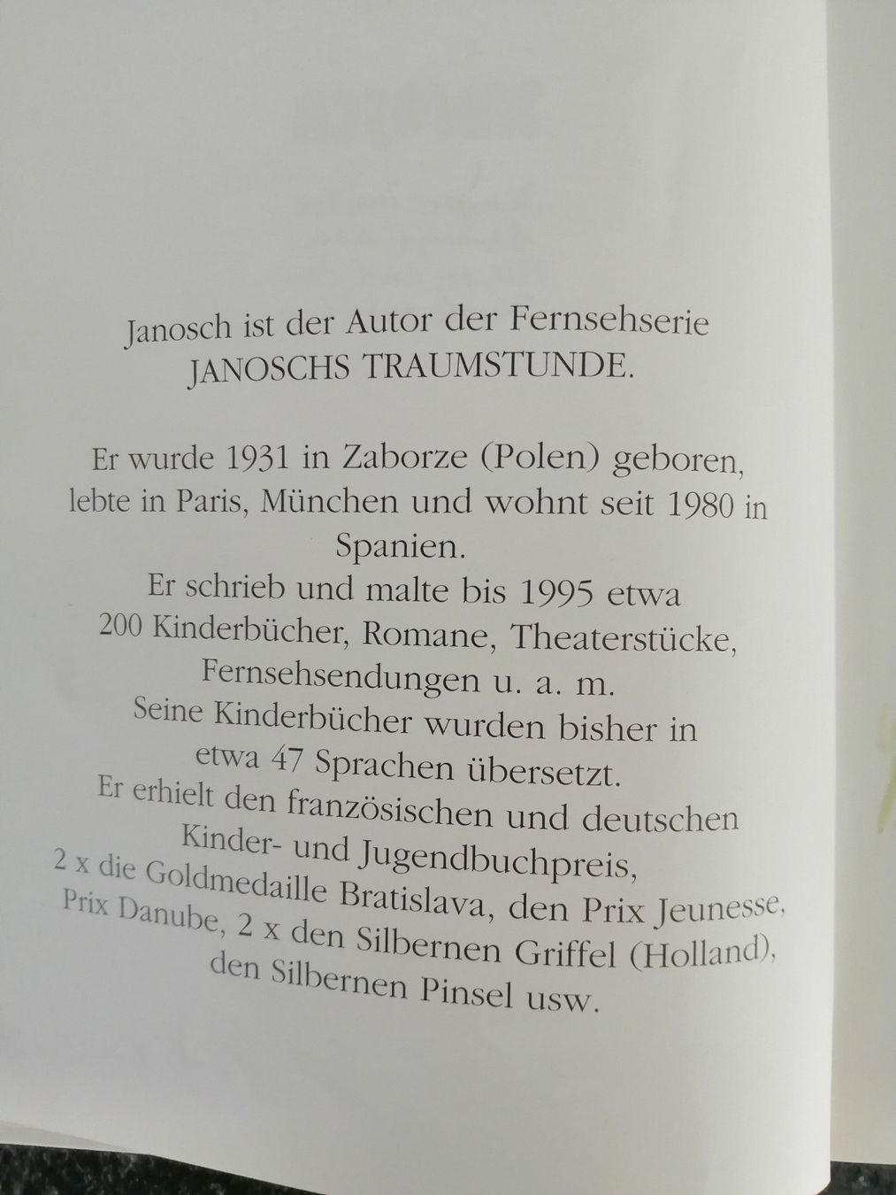 Libri: Kinderbuch Janosch schönste Geschichten – Usato da Aeschi (SO) venduto da clementinli 2