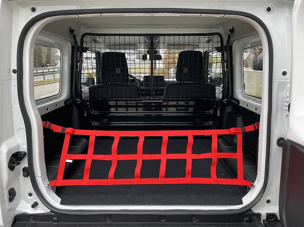 Suzuki Accessori per altri veicoli: Suzuki Jimny Gepäcknetz rot NEU – Nuovo e nell'imballaggio originale da Schindellegi venduto da GlobalCarTrading_AG 1