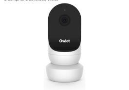 Owlet Babykamera Weiss mit Smartphone-App Anbindung