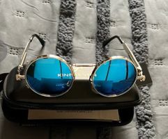 Kingseven  Sonnenbrille Blau Silber Neu Originalverpackt