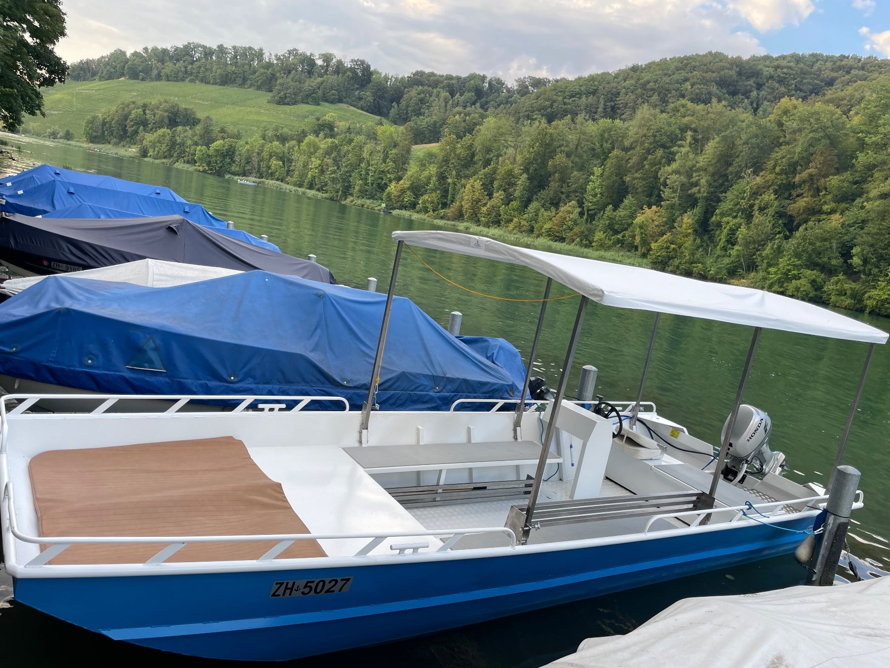 Barche: Motorboot Fischerboot Aluminium inkl Motor – Usato da Bachenbülach venduto da Simivk 4