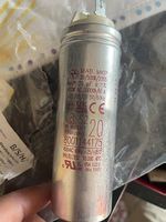 Motorkondensator, 20µF, 450V, 470V, 500V,