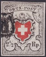 ORTS POST, 13II T.23 +KREUZFREIE FRANCO-Entwertung, 3800.-++