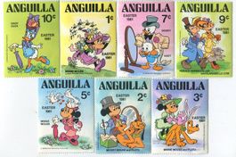 Briefmarken "Walt Disney. Micky Maus". Anguilla