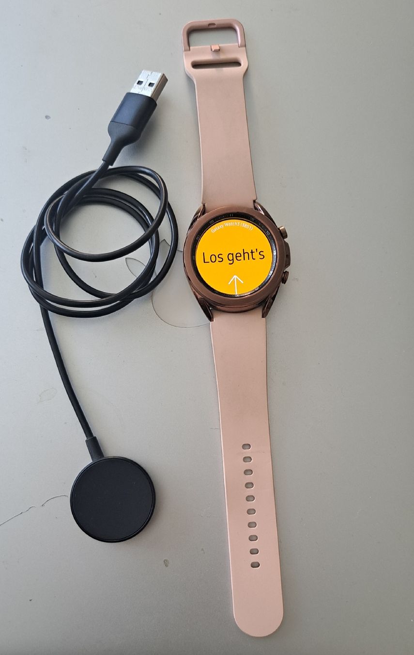 Samsung Smartwatch: Samsung galaxy Watch 3 mit Kabel – Usato da Biel/Bienne venduto da Sasha4u 2