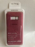 Orig. Samsung Alcantara Cover S8+ Pink