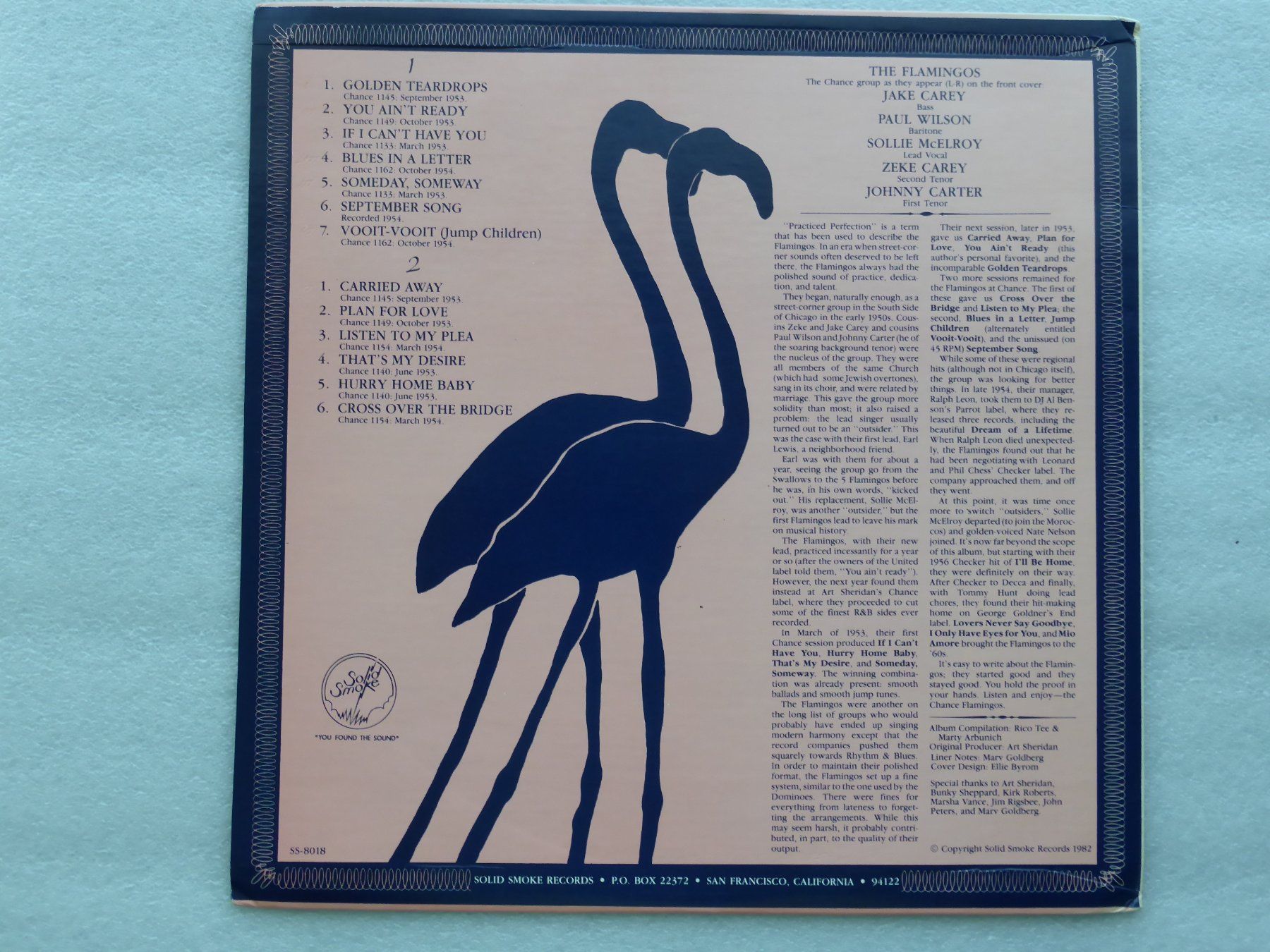 Dischi in vinile: VINYL  LP  THE FLAIMINGOS – Usato da Küssnacht am Rigi venduto da Sunnestrahl 3