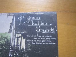 iNo 14 Postkarte In einem Kühlen Grunde