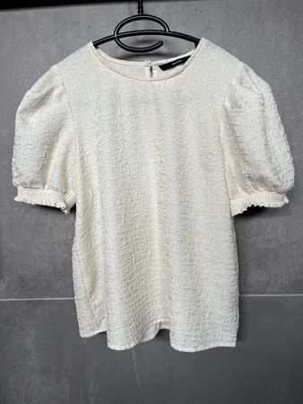 Veromoda Sommer Shirt, Creme Farbe, Gr. XS