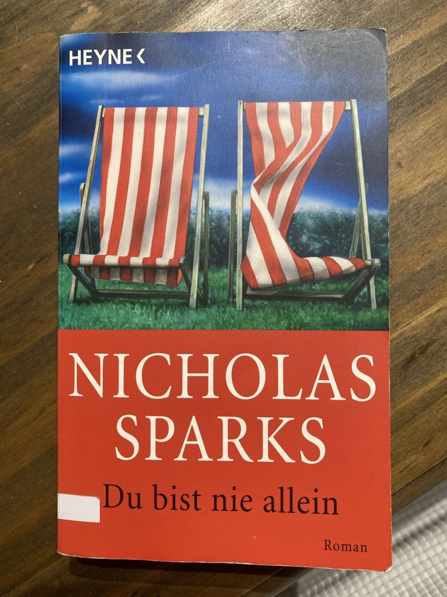 Libri: Nicholas Sparks "Du bist nie allein" – Usato da Wolfwil venduto da kreabea