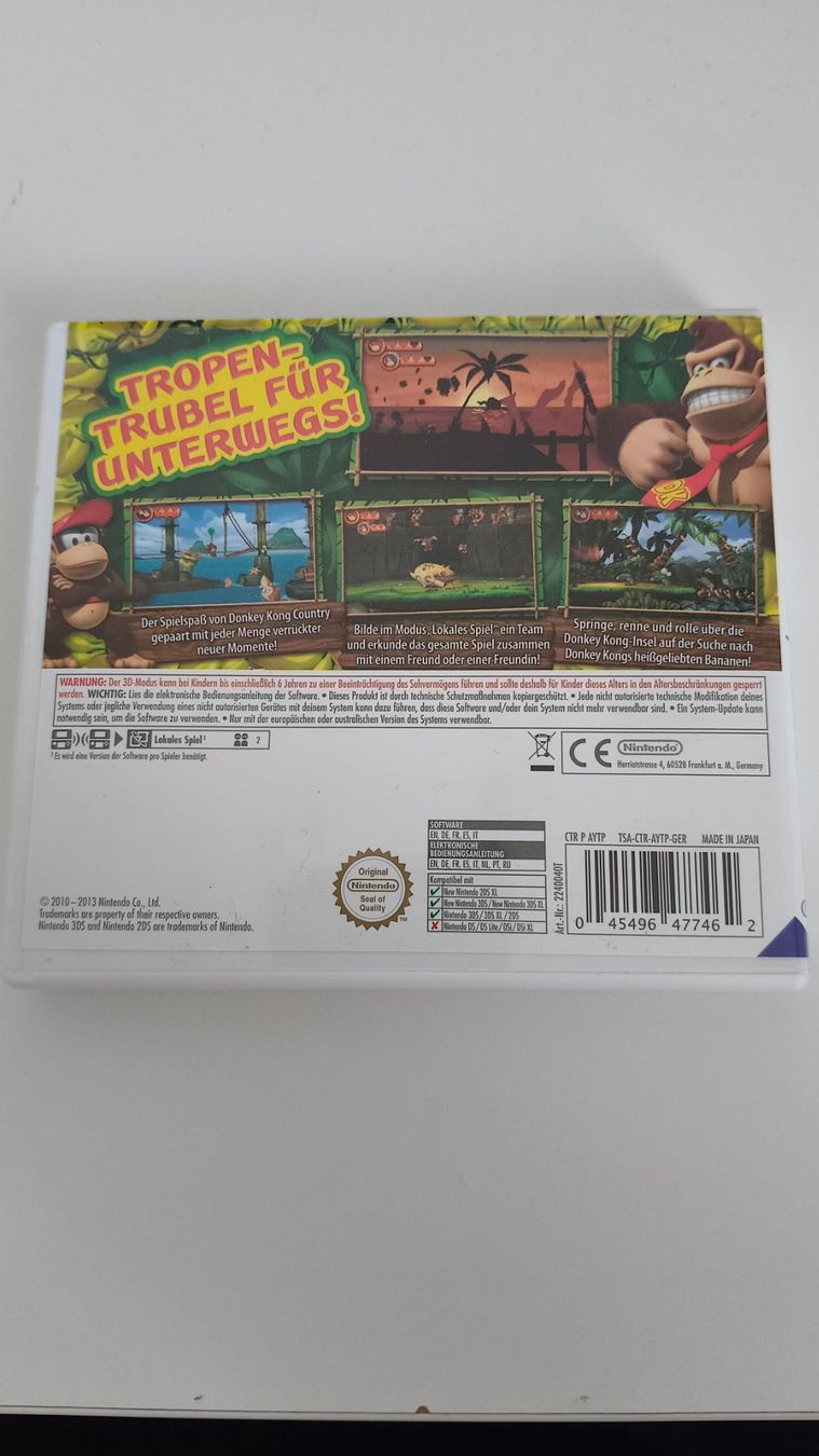 Nintendo Spiele: Donkey Kong country 3D – Gebraucht aus Nyon von aar_g6pl 1