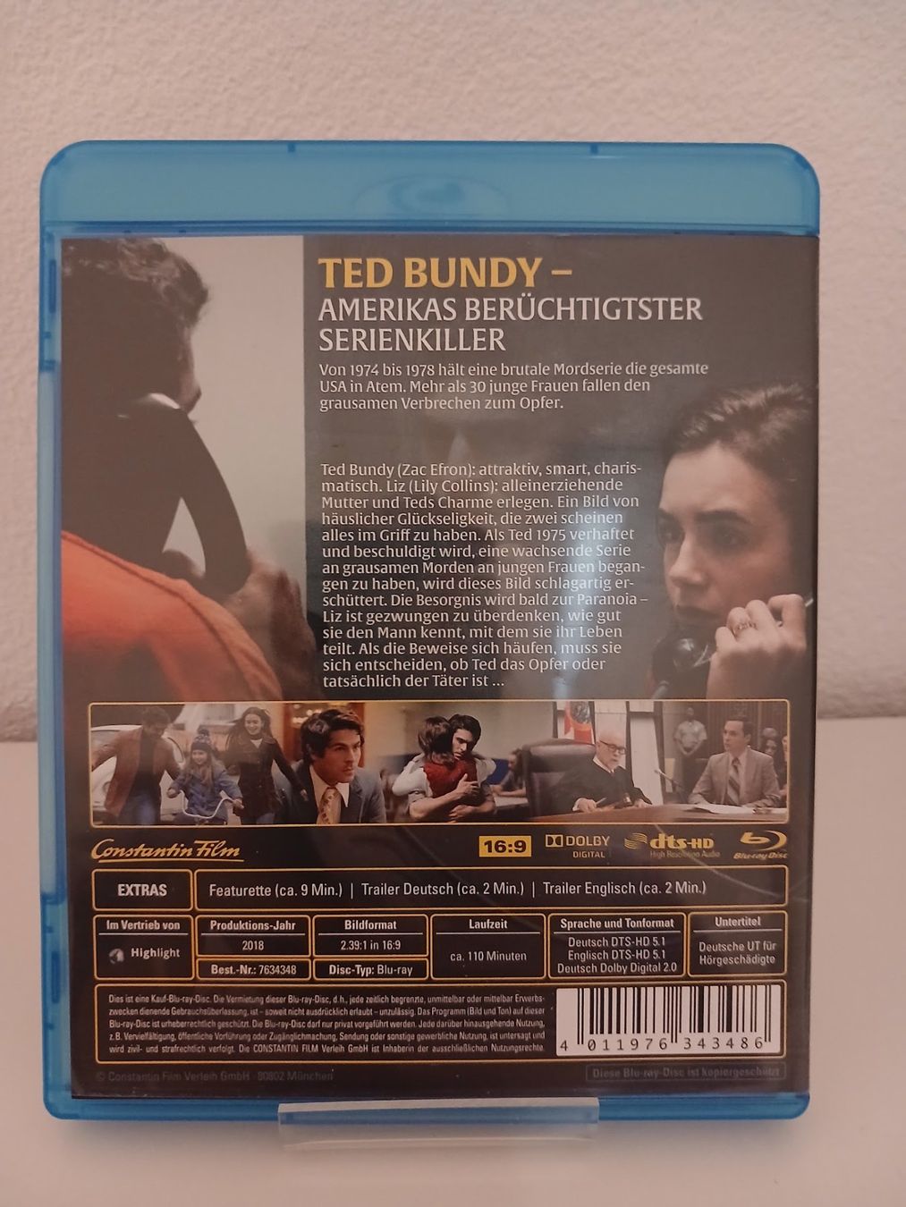 Tous les DVDs: Extremely Wicked, Shockingly Evil and Vile – D'occasion à St. Margrethen SG par SamusAran 1